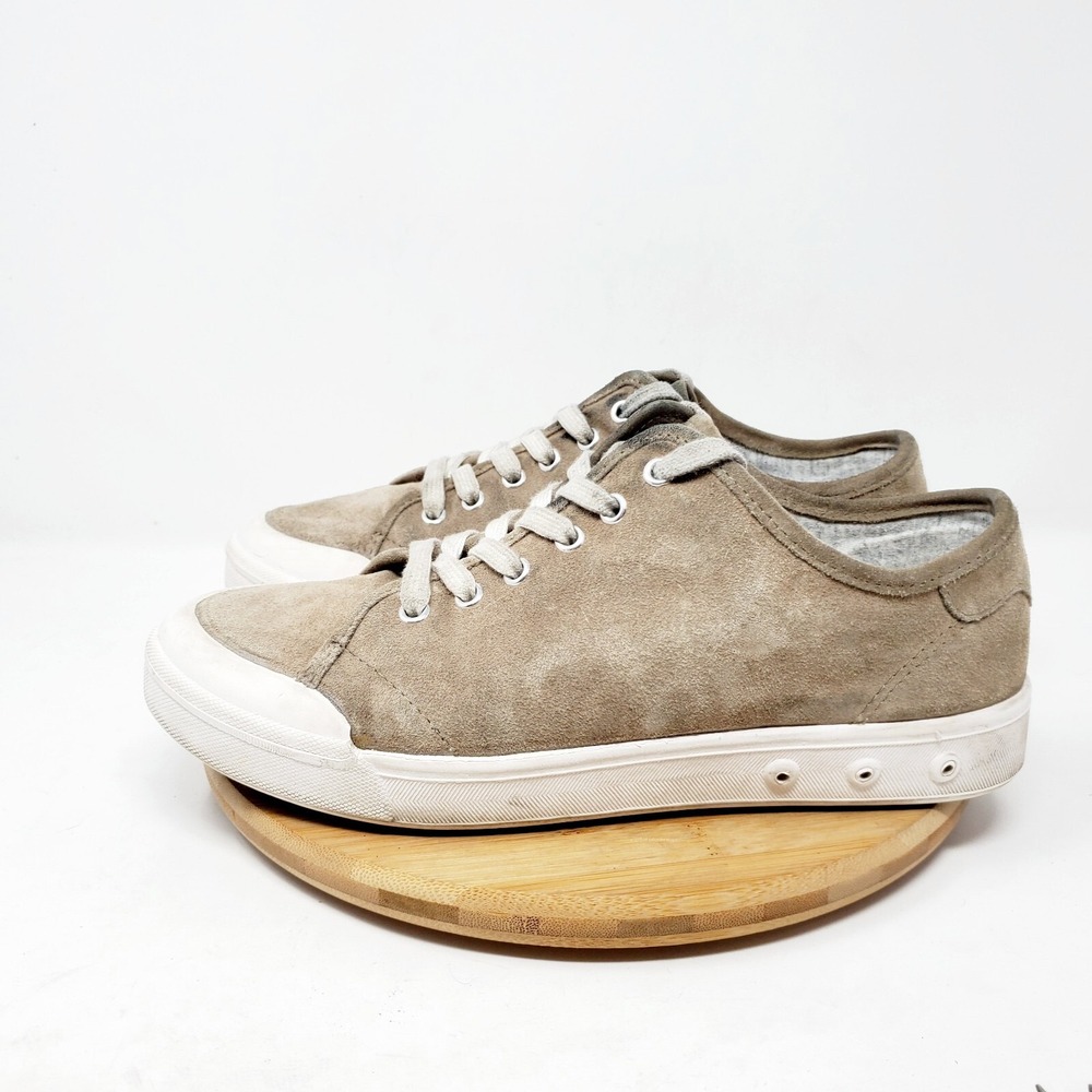 Rag‎ & Bone Womens 38.5 Sneaker Brown Suede Lace Up Athletic Shoes